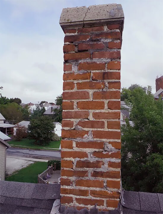 Chimney Mortar Repair2 - Star Chimney Sweep San Antonio